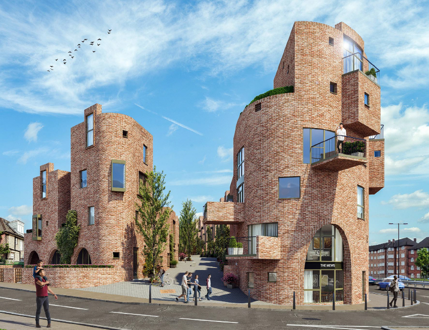 New homes at Edgewood Mews, Finchley Persona Homes