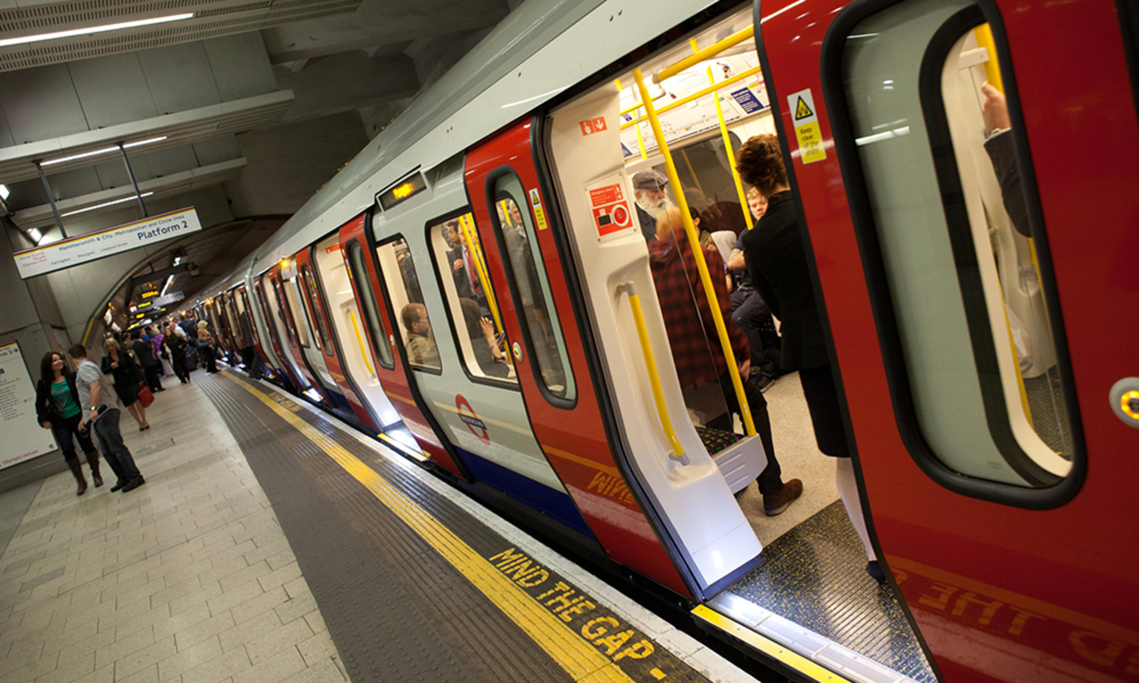 TFL tube train London