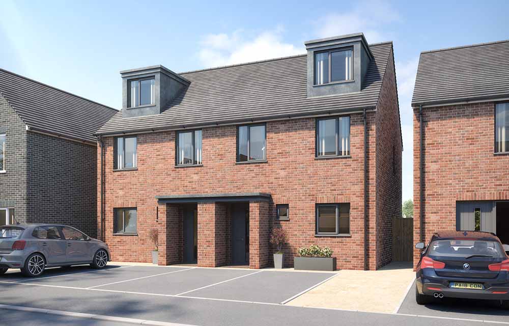 New homes at Ellison Grove, Hebburn Persona Homes