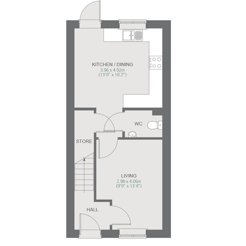 Pembroke Chase - Shermont -  Ground floor