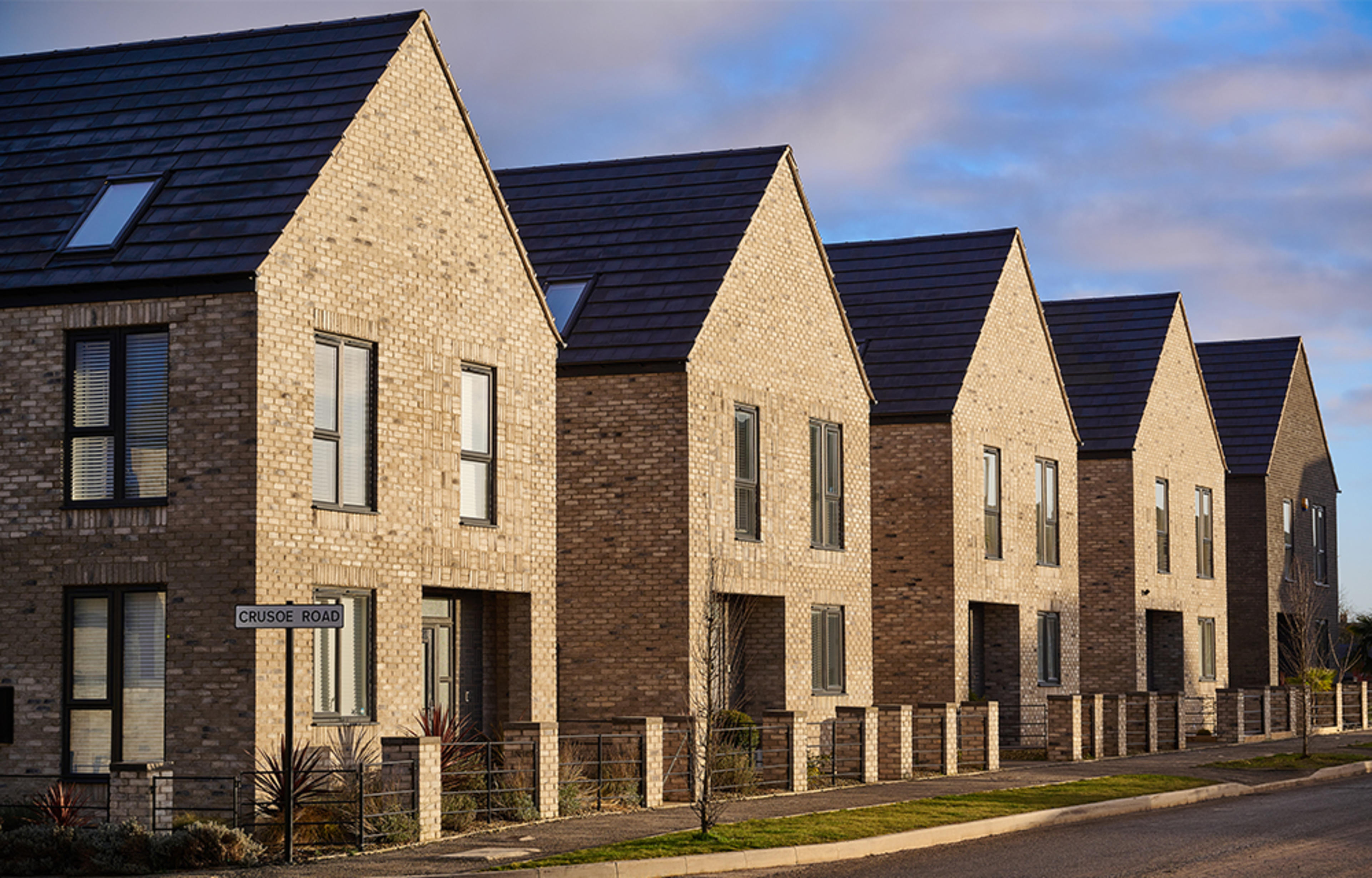 External image of detached homes at Meaux Rise