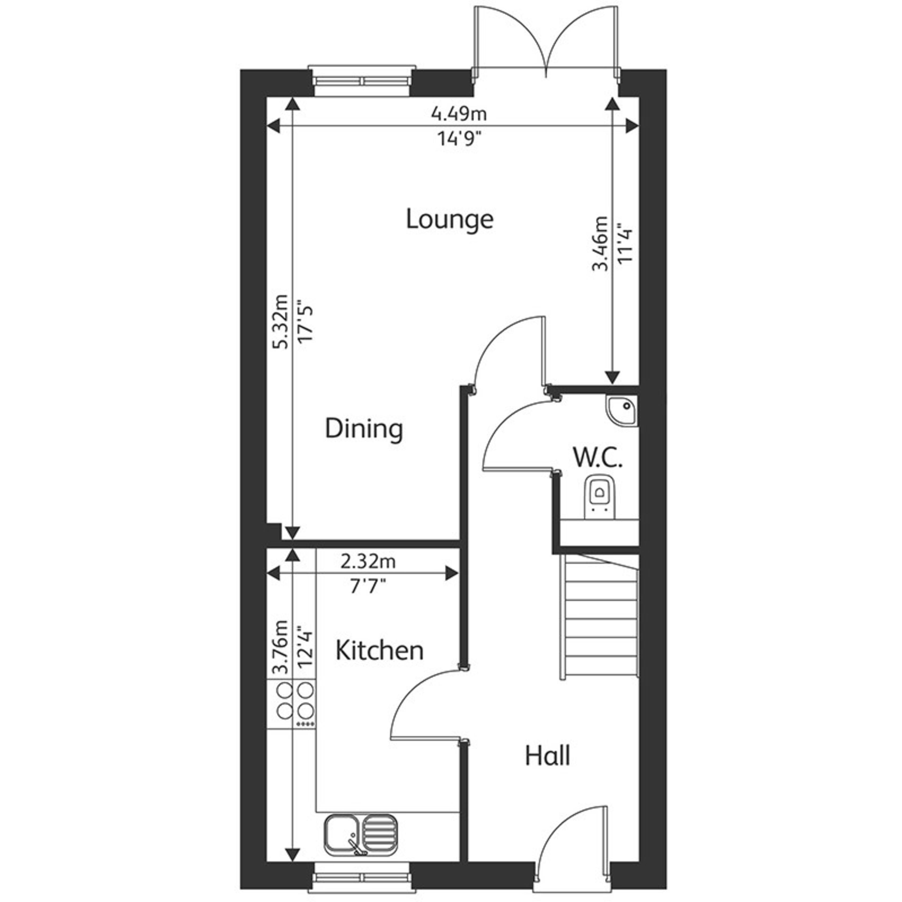 Riverside Place - Gladstone - ground floor