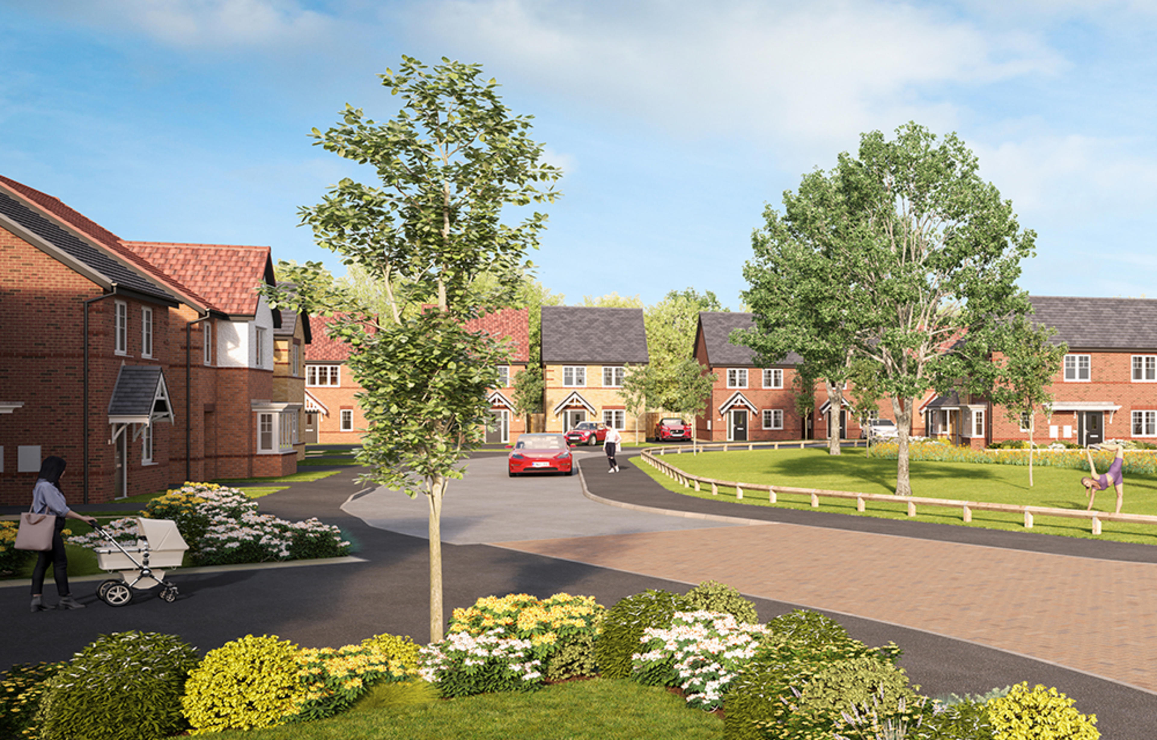 Viridian Meadows - Street scene 2