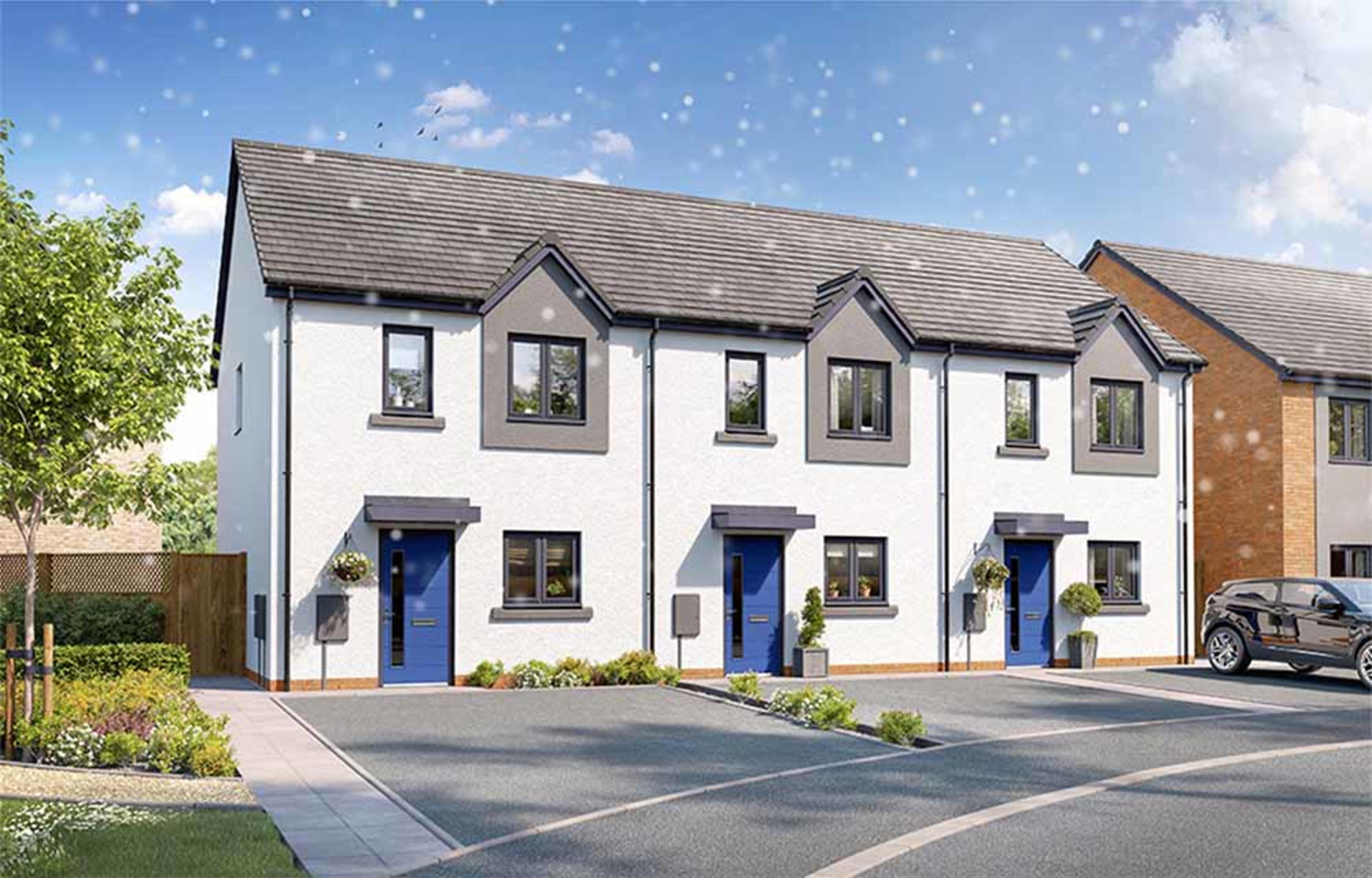 Longstone-manor-felton-external-snowing