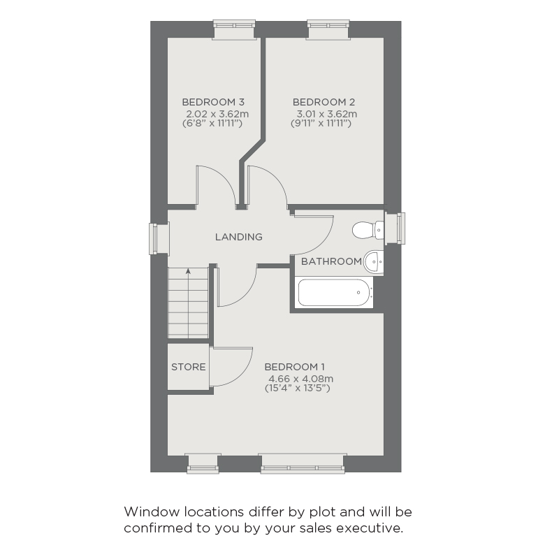 Pembroke Chase - Hayton - First floor