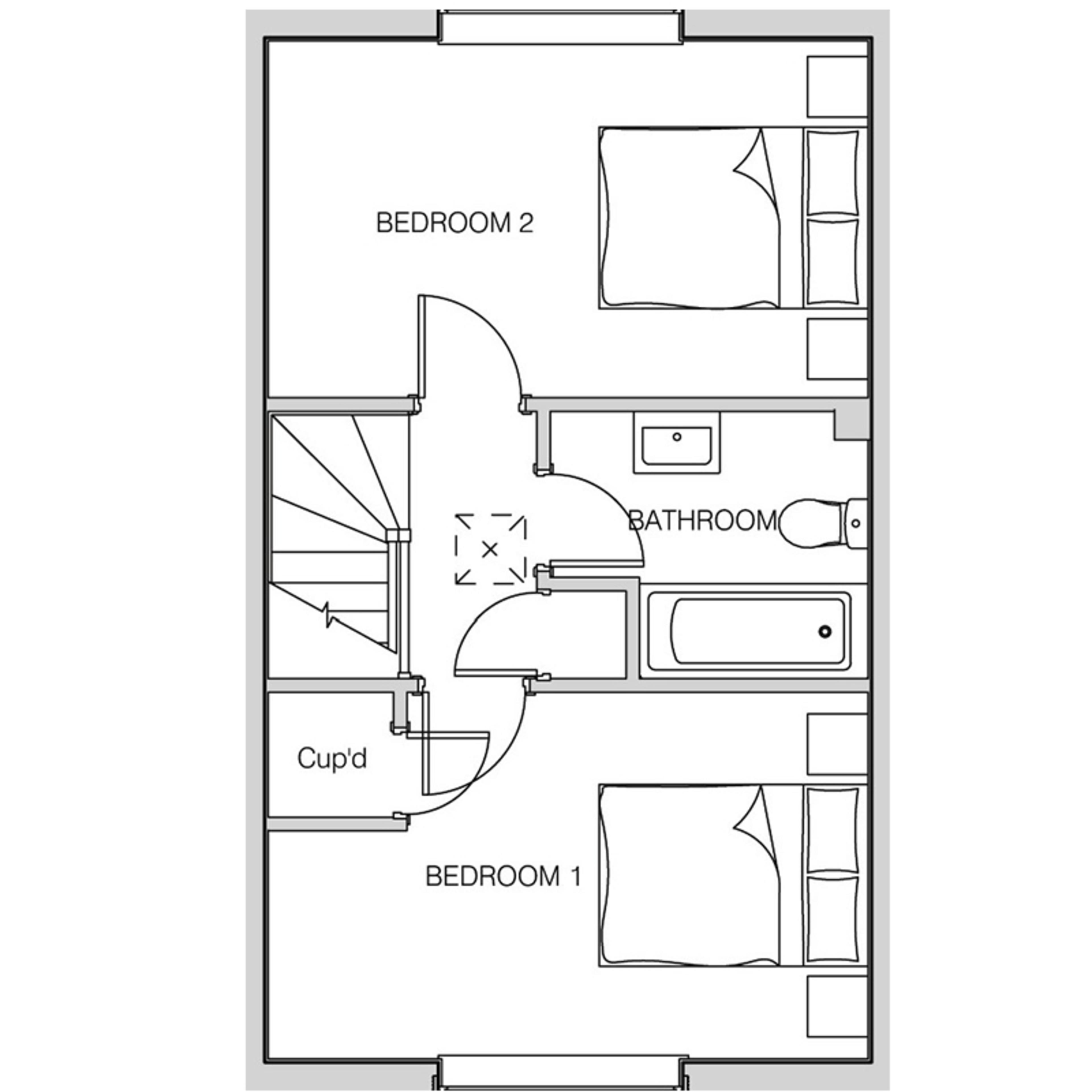 Eamont Chase - Caldew - First floor plan