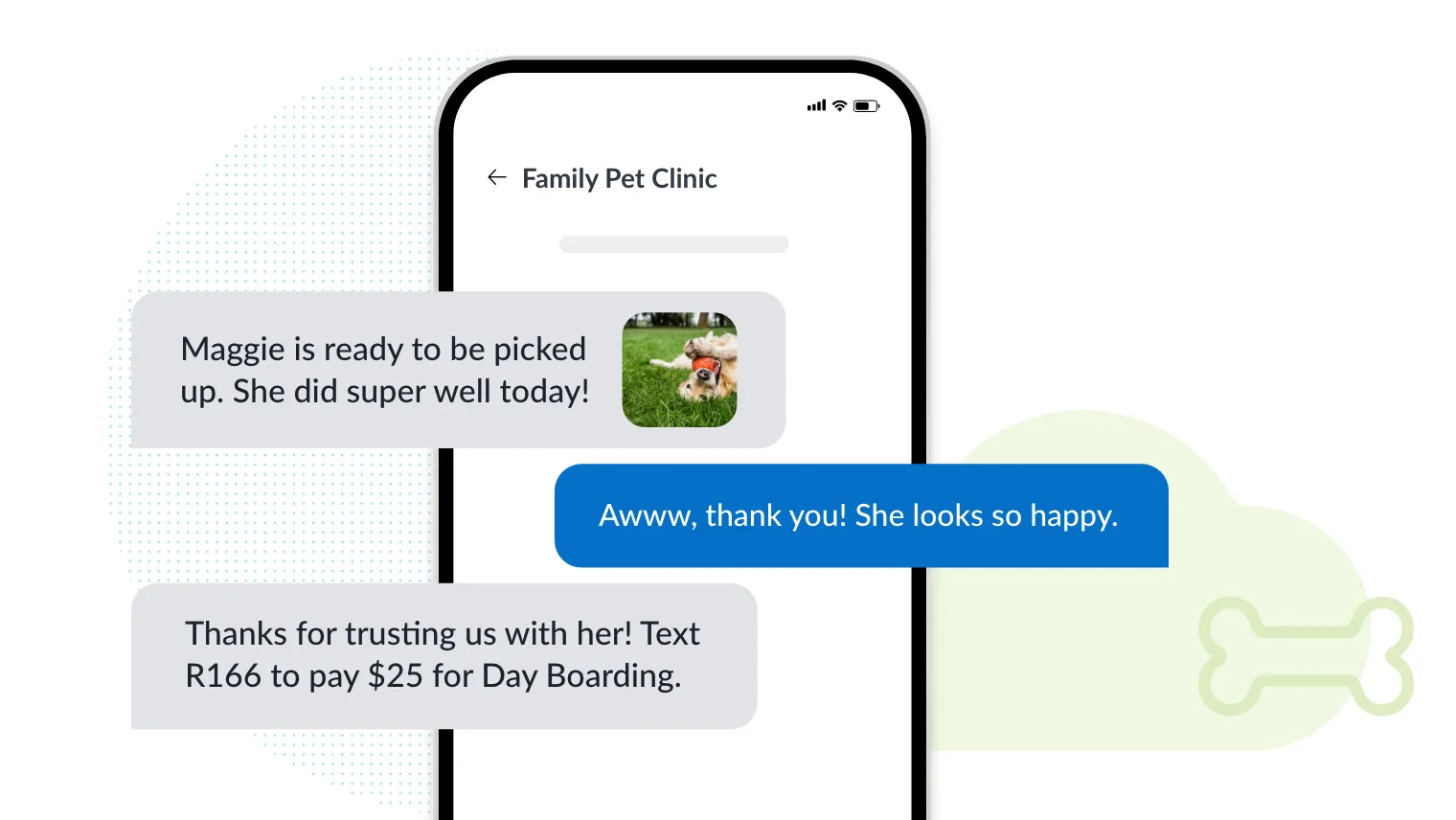 text messaging for veterinary clinics