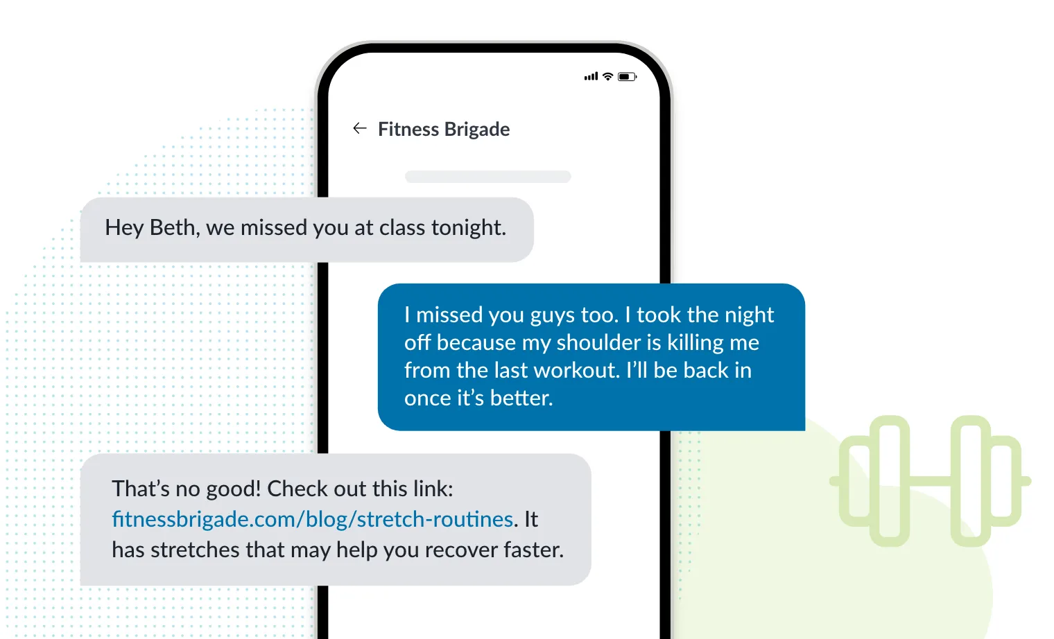 fitness-center-text-conversation-example