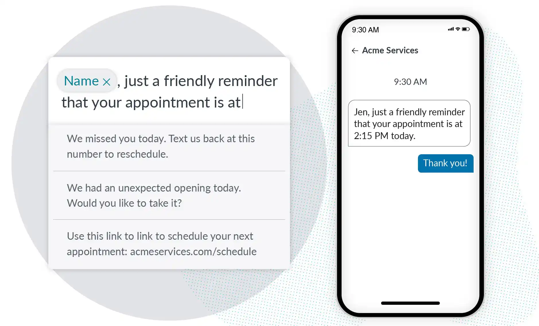 How to Schedule Appointments by SMS