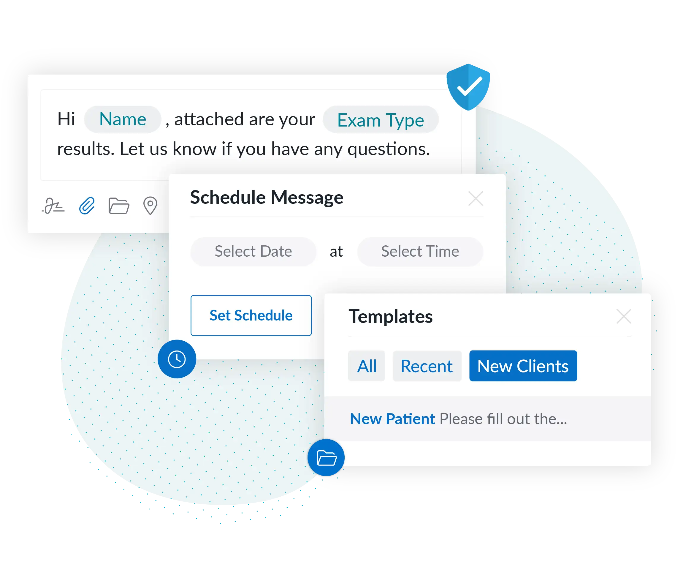 HIPAA Text Messaging Features for Healthcare Professionals