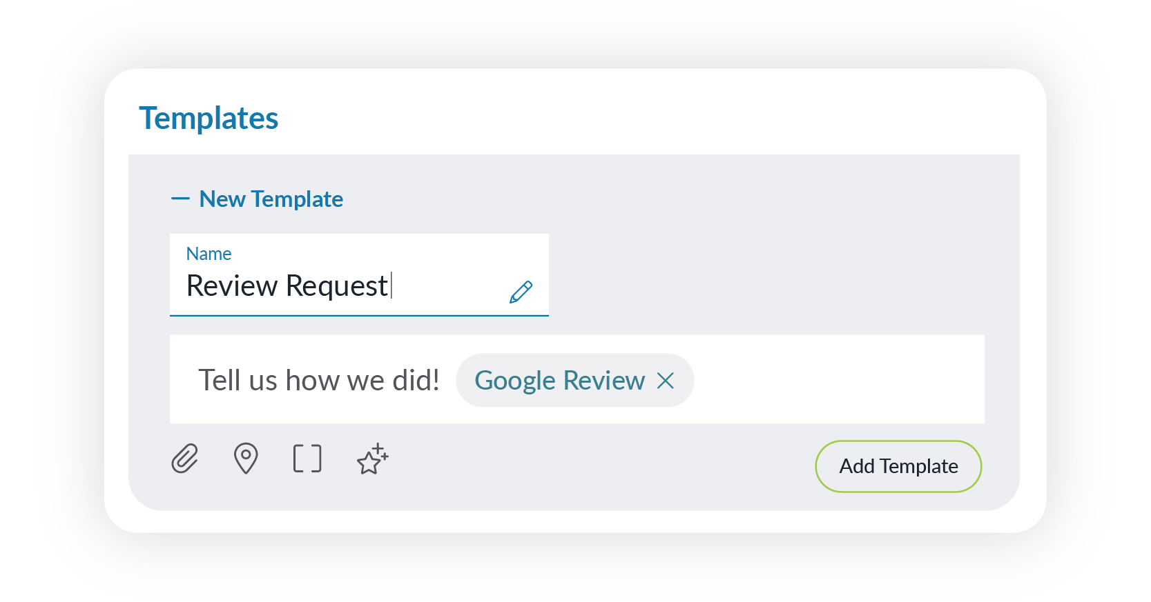 create text templates with Text Request