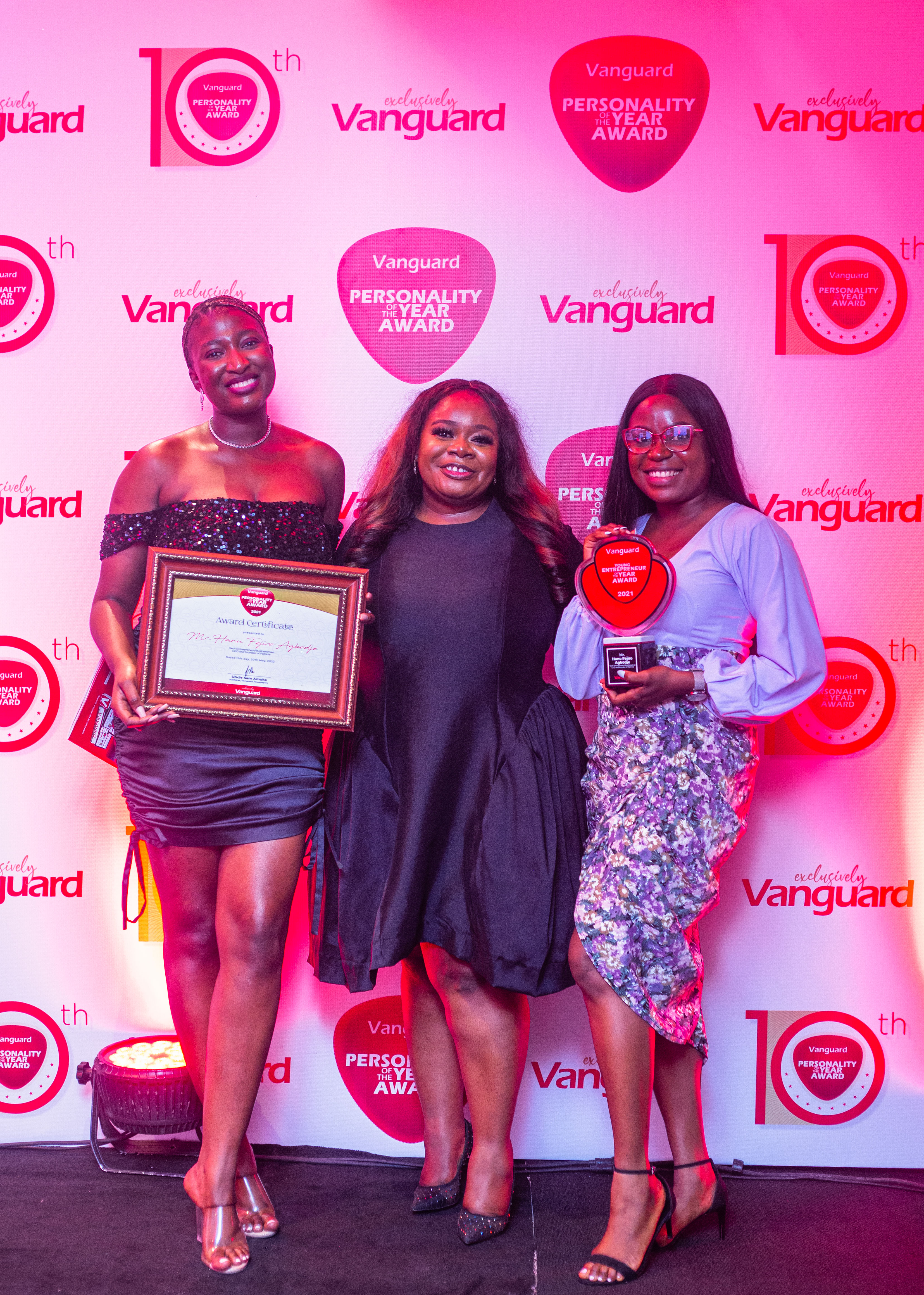 Vanguard's Personality of The Year Award