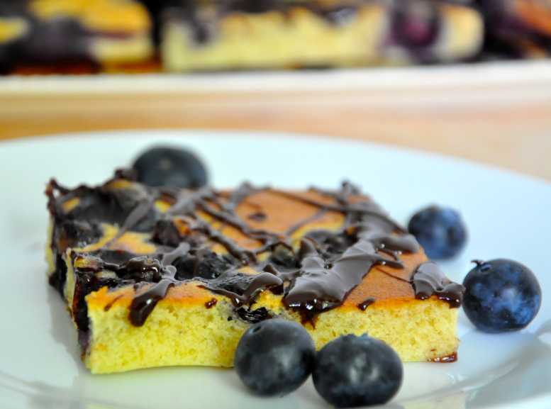 Blaubeerkuchen – low-FODMAP