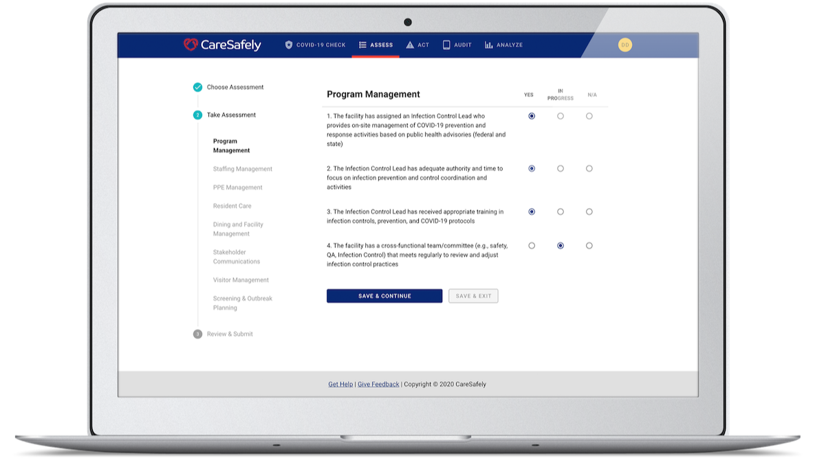 caresafely-solution-laptop-assess