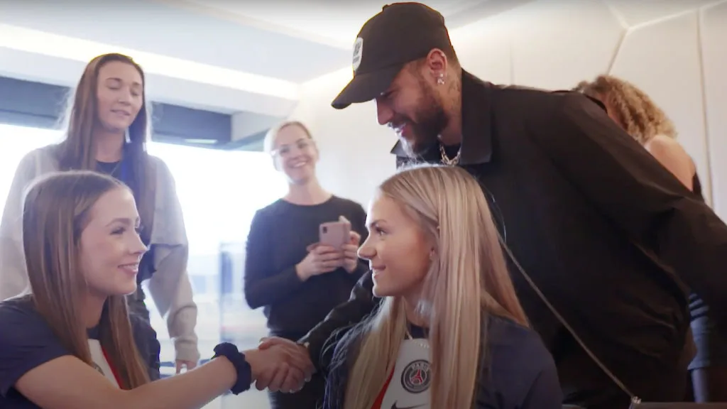 Win a Worldie Cadbury Competition winners meeting Neymar Jr