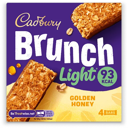 Cadbury Brunch Golden Honey Bar 4 Pack