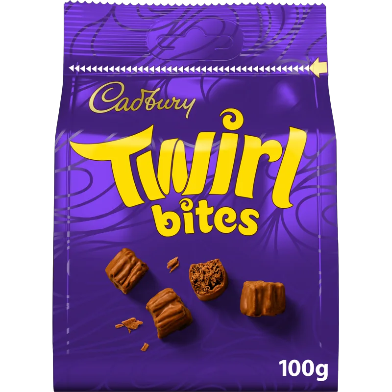 Cadbury Twirl Bites Chocolate Bag