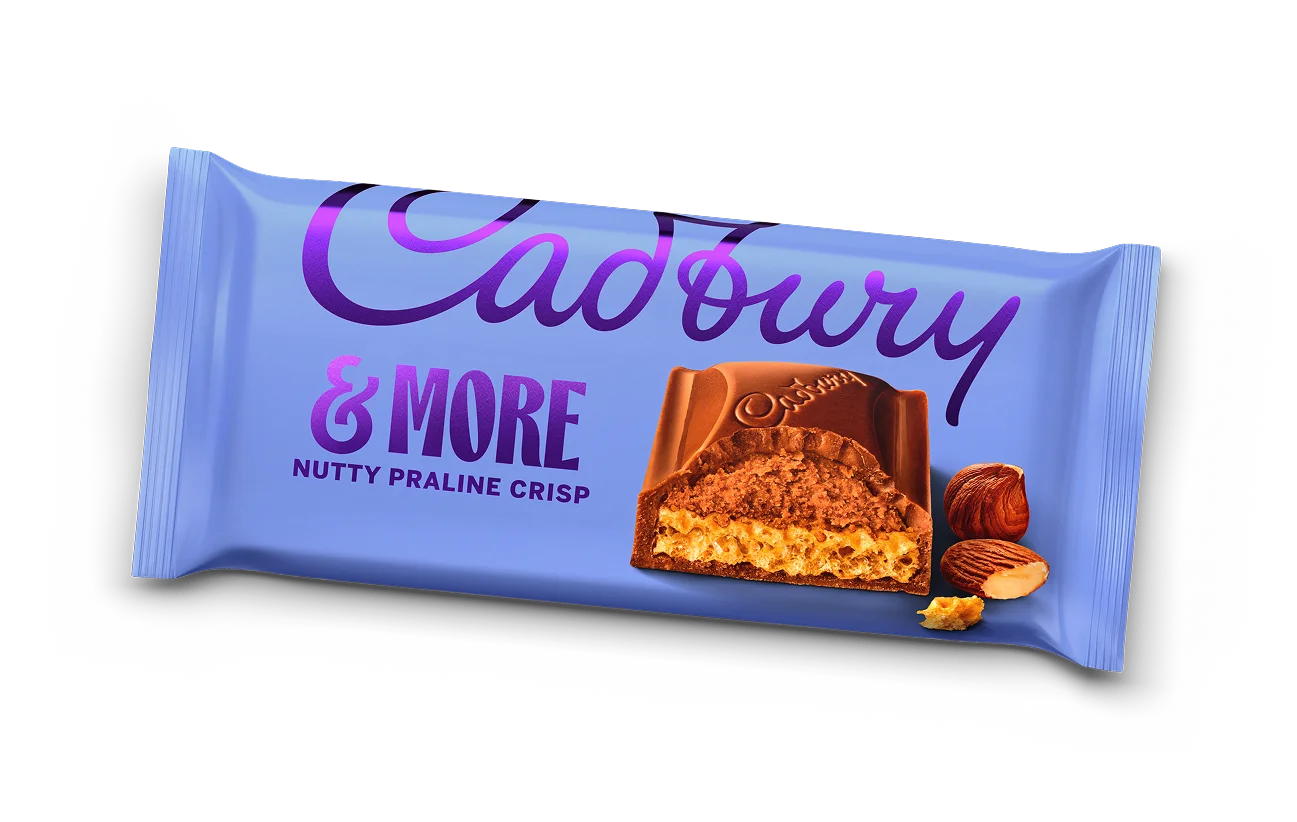Cadbury &More Nutty Praline Crisp