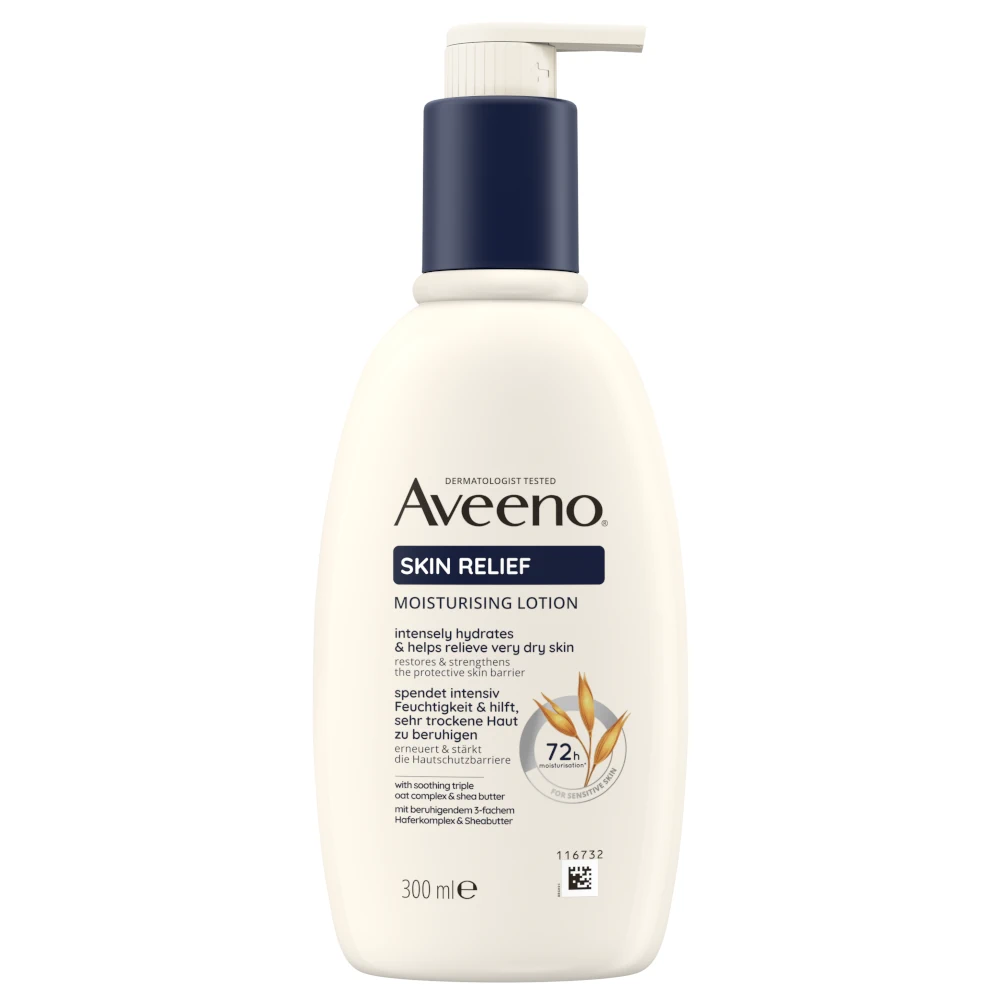 Aveeno® Skin Relief Telové  mlieko, bez parfumov