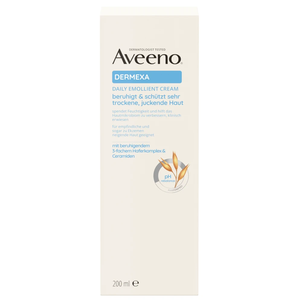 Aveeno® Dermexa Emolienčný telový krém, bez parfumov