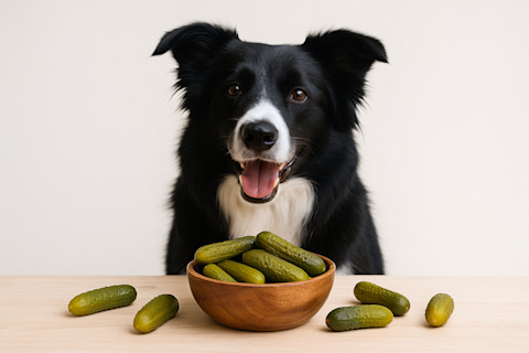 Môže pes kyslé uhorky? Pozor na soľ a ocot!