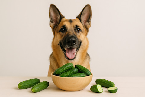 Môže pes uhorku? Záleží na správnom podávaní