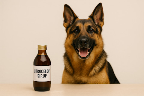 Jitrocelový sirup pro psa: Kdy pomůže a jak ho bezpečně podávat?