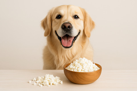 Může pes jíst tvaroh? Záleží na množství i formě