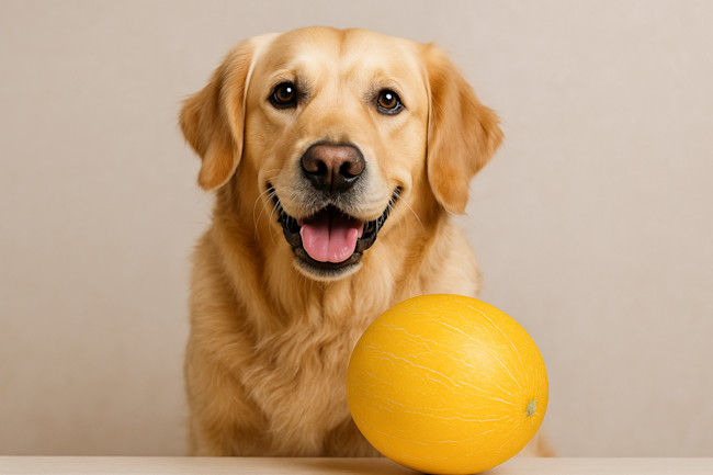 Môže pes žltý melón? Pozor na šupku a semienka