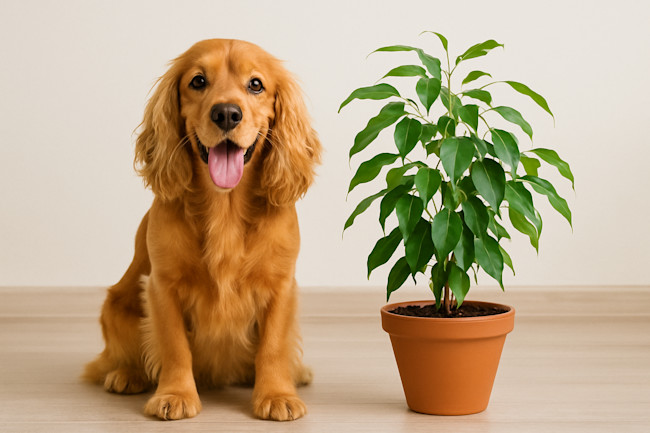 Je fíkus jedovatý pro psy? Na tuto rostlinu dejte velký pozor