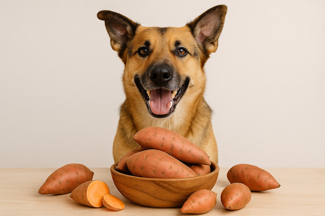 Mohou psi batáty? Záleží hlavně na formě podávání