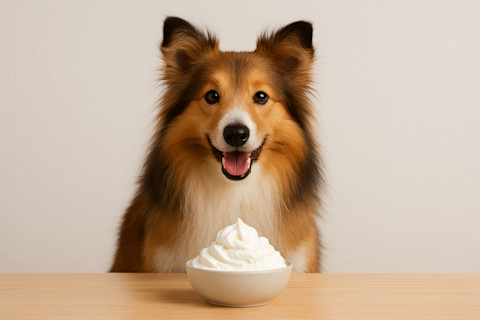 Mohou psi šlehačku? Pozor na vysoký obsah tuku a laktózy!