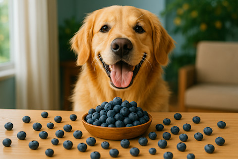 Môže pes čučoriedky? Záleží predovšetkým na množstve