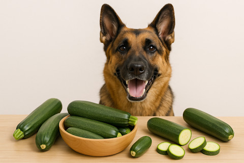 Môže pes cuketu?
