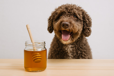 Může pes med? Pozor na obsah cukru