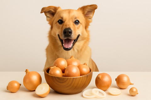Môže pes cibuľu? Na túto zeleninu si dajte pozor