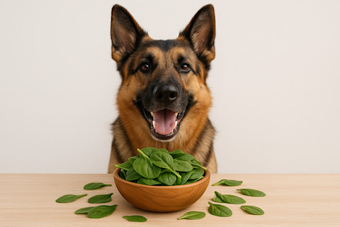 Môže pes špenát? Pozor na množstvo!