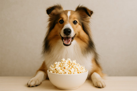 Mohou psi popcorn? Pozor na sůl, máslo a nepuklá jádra!