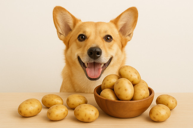 Může pes brambory? Roli hraje především jejich úprava