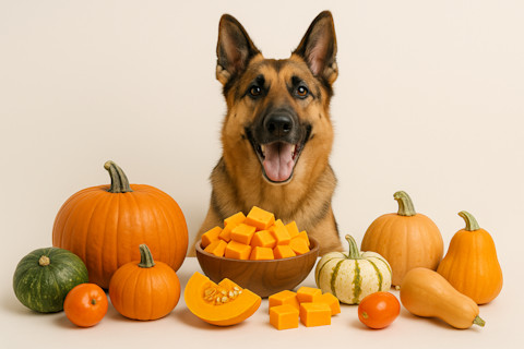 Môže pes tekvicu? Aké sú jej prínosy a riziká