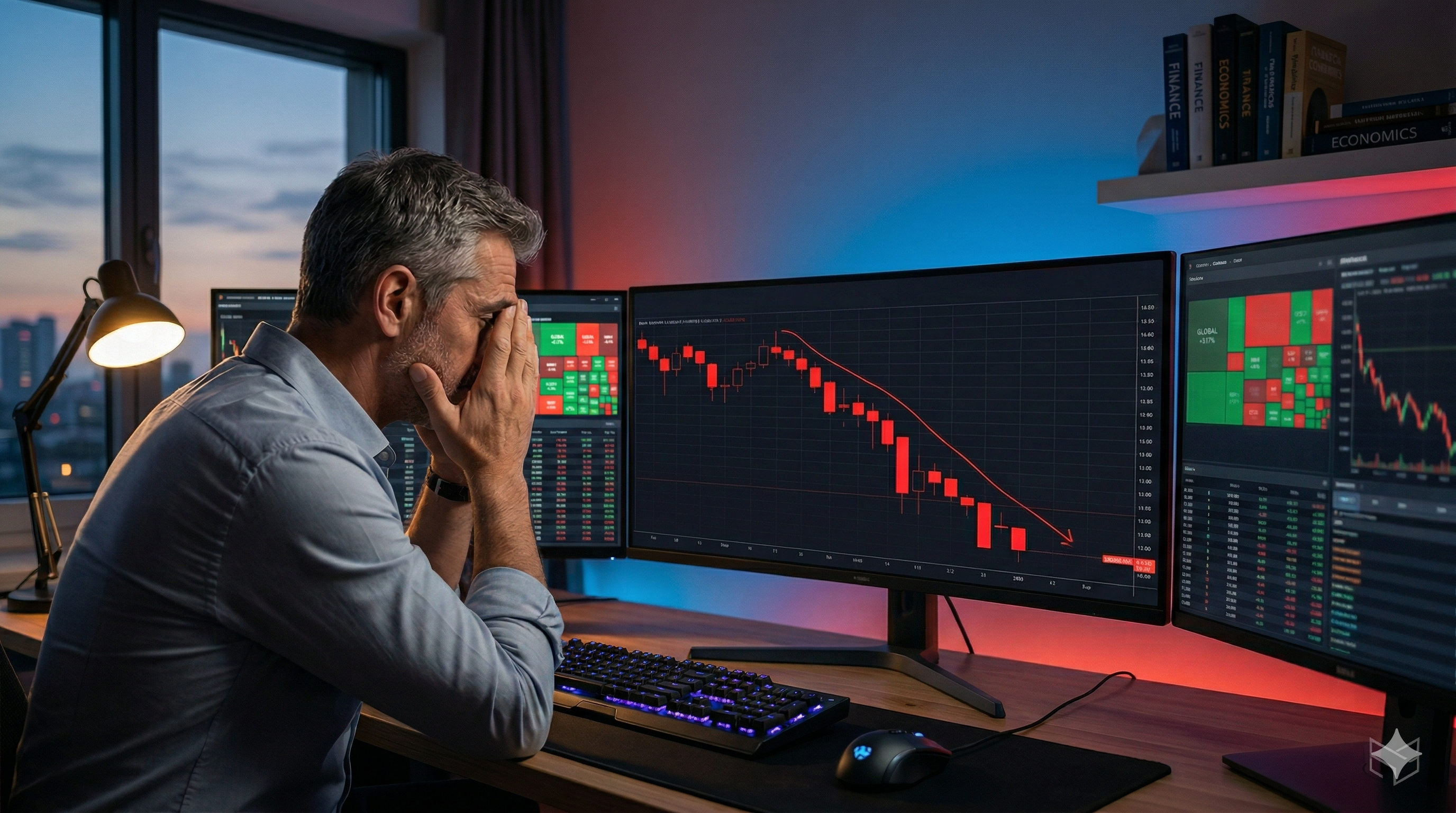 Pressão nas quedas do exterior