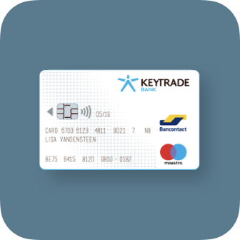 Debit card Bancontact Mastercard