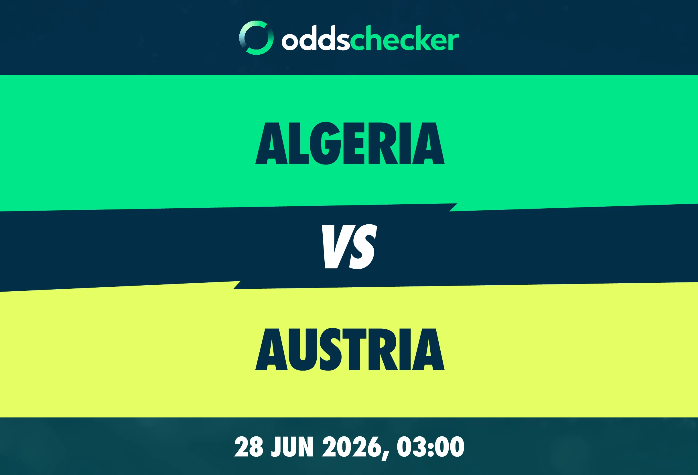 Algeria vs Austria Lineups, Prediction, Betting Tips & Odds