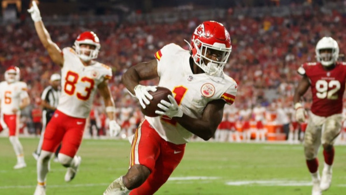 Chiefs: Jerick McKinnon predicted winning touchdown vs. Houston