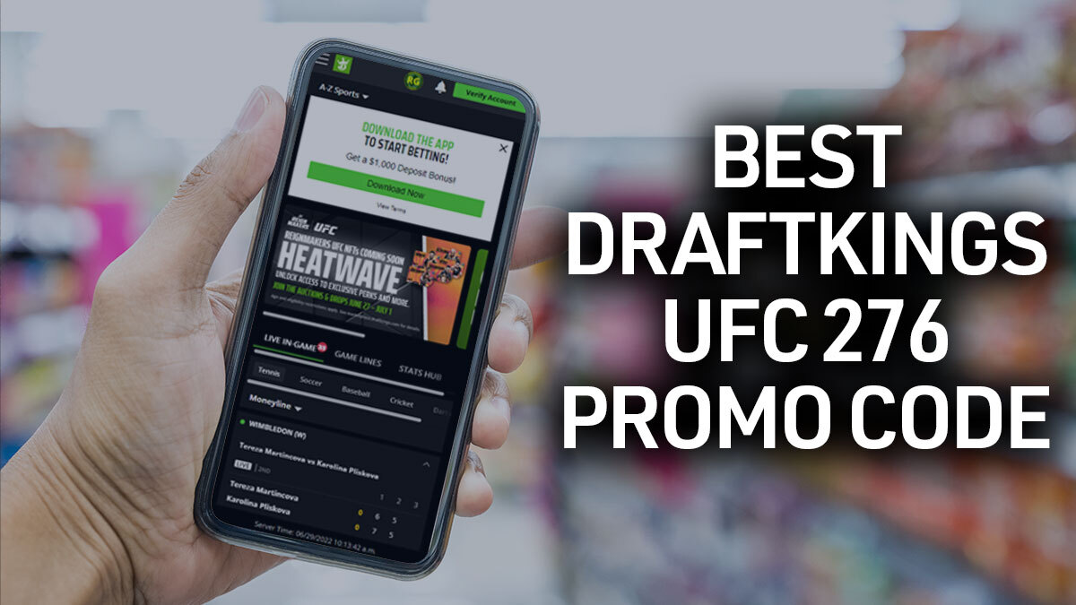 DraftKings promo code for UFC 276: Bet $5 get $100 in free bets