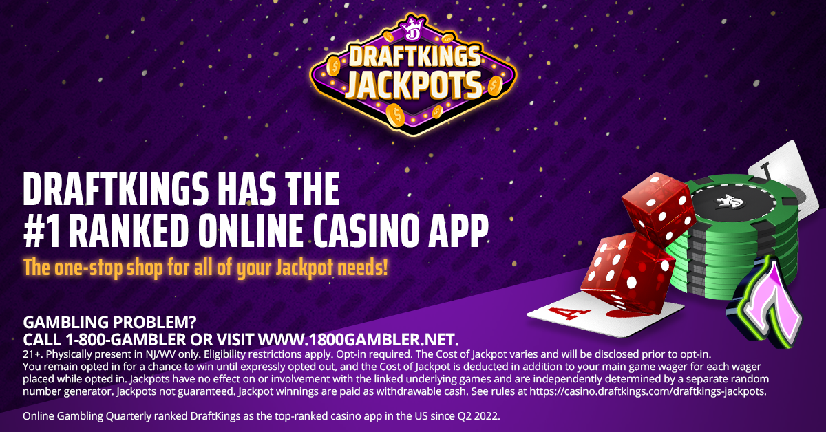 DraftKings Casino #1 Ranked Online Casino App