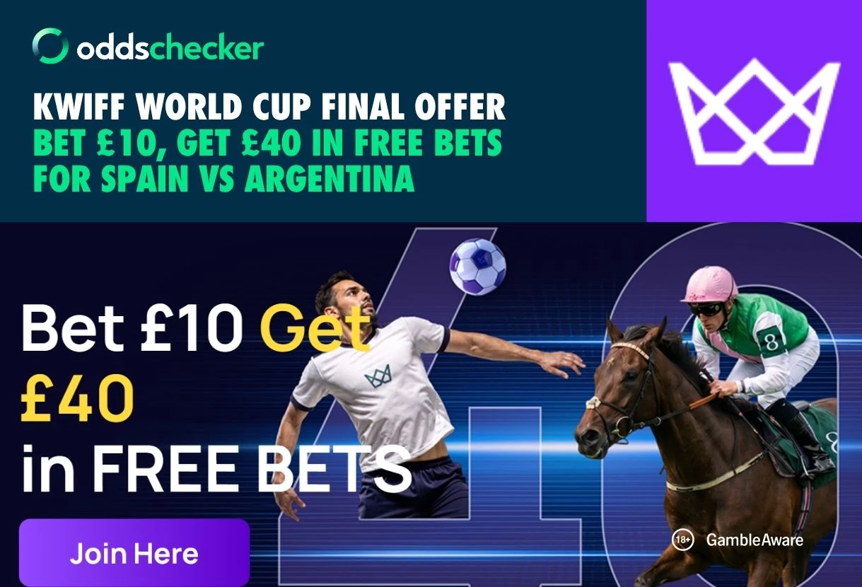 Earn a £40 Bonus with Kwiff for Spain vs Argentina in the 2026 World Cup Final