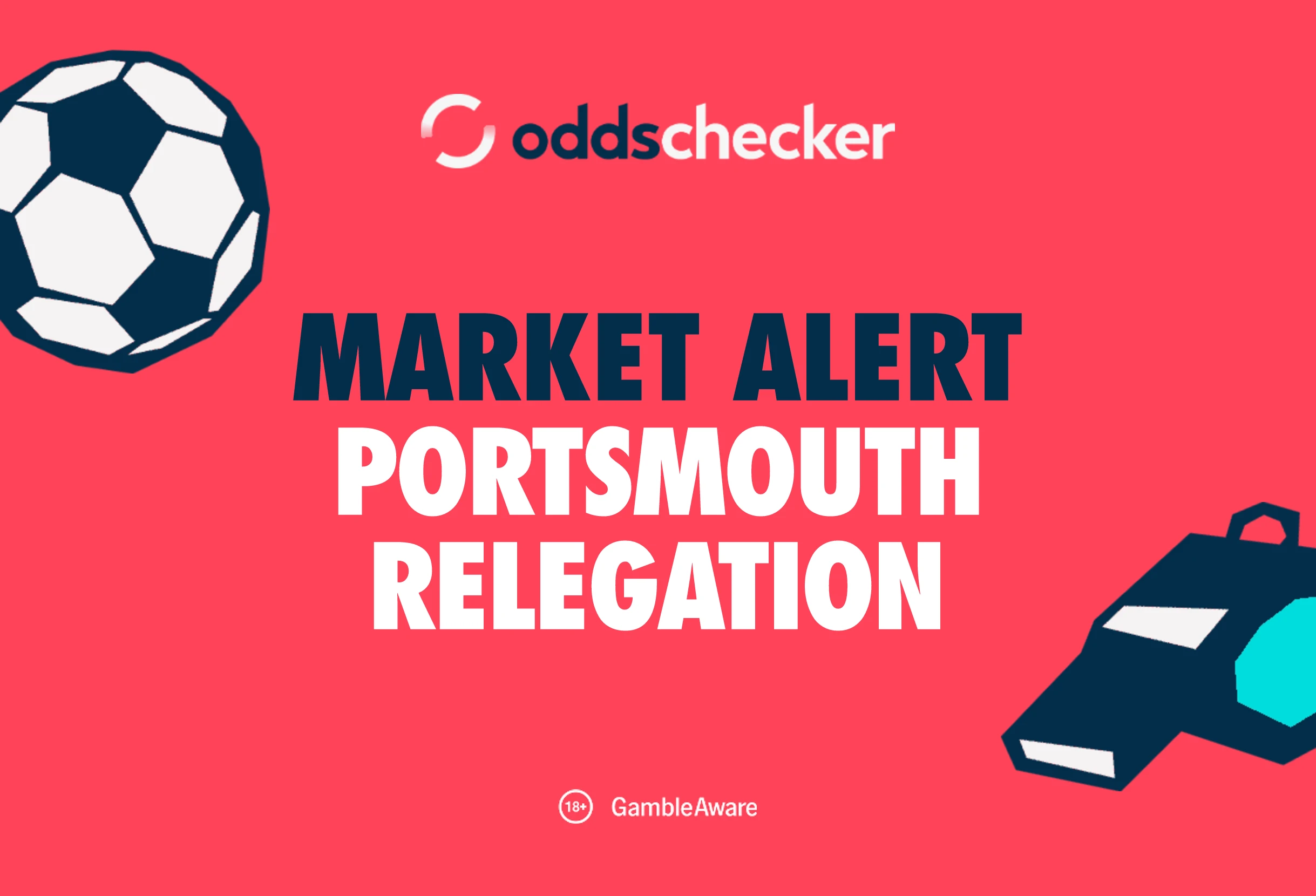 Championship Relegation Odds: Portsmouth Odds Slashed