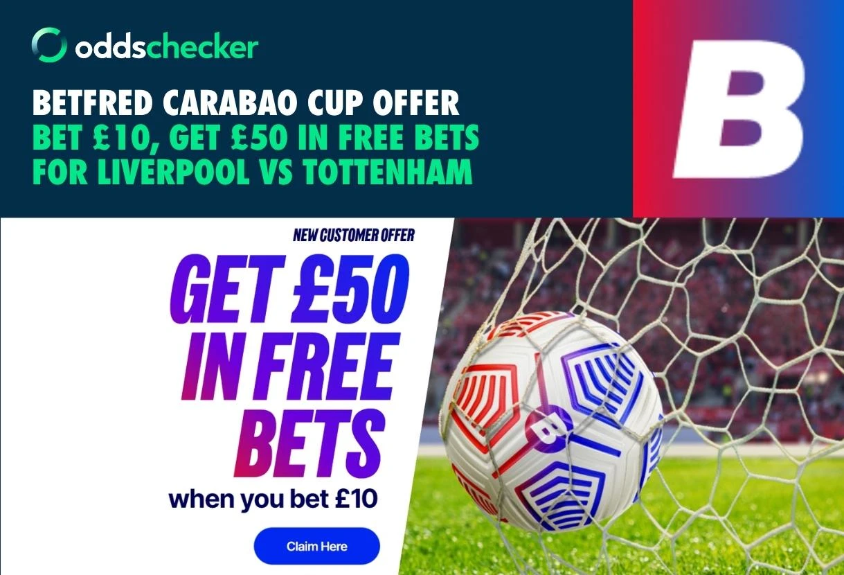 Betfred Promo Code: Bet £10, Get £50 for Liverpool vs Spurs