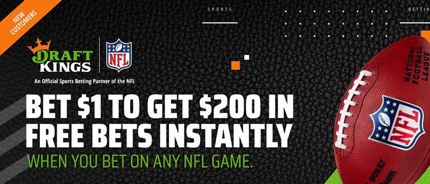 Ravens & Betting Tips for Monday Night Football; Bet $5 Get $200